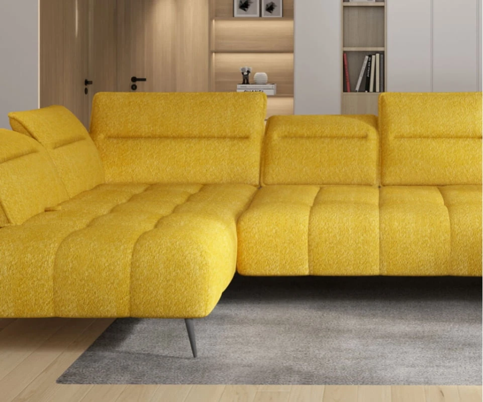 Montana XL left corner sofa with electrically adjustable seat depth Gr1 - Image 6