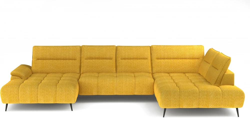 Montana XL right corner sofa with electrically adjustable seat depth Gr1