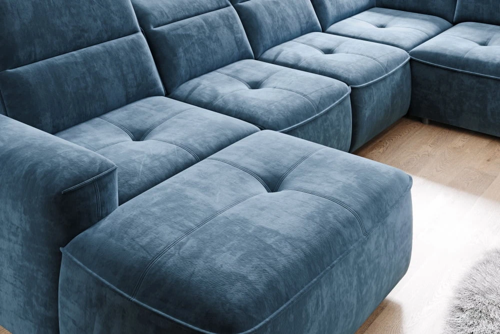 Colombo XL right corner sofa with electrically adjustable seat depth Gr1 - Image 7