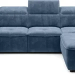 Colombo XL right corner sofa with electrically adjustable seat depth Gr1