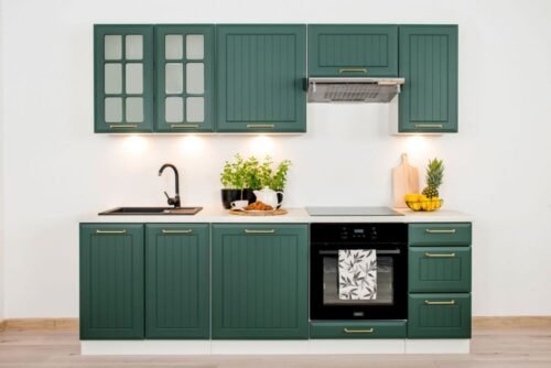 Irma green kitchen set 240 cm