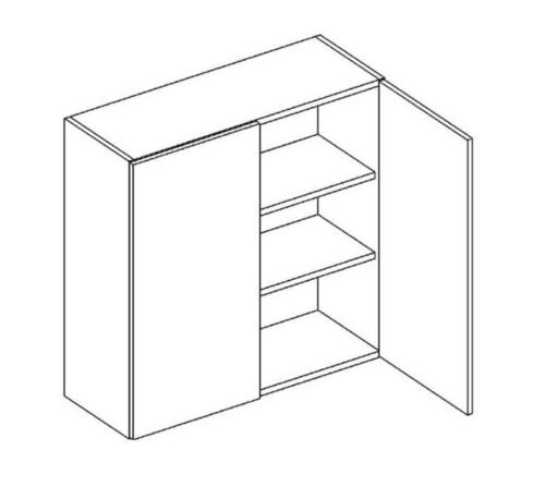 Wall cabinet 80 cm W80 Nina