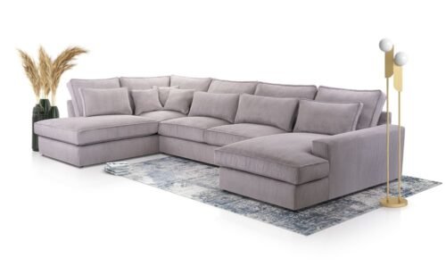 Cleo U non-folding corner sofa