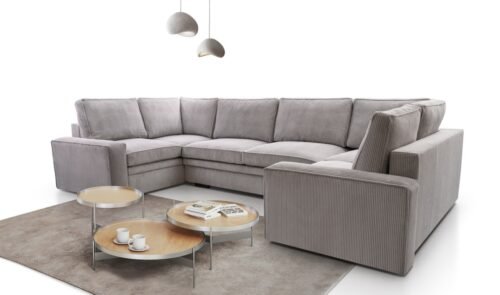 Toledo U fold-out corner sofa