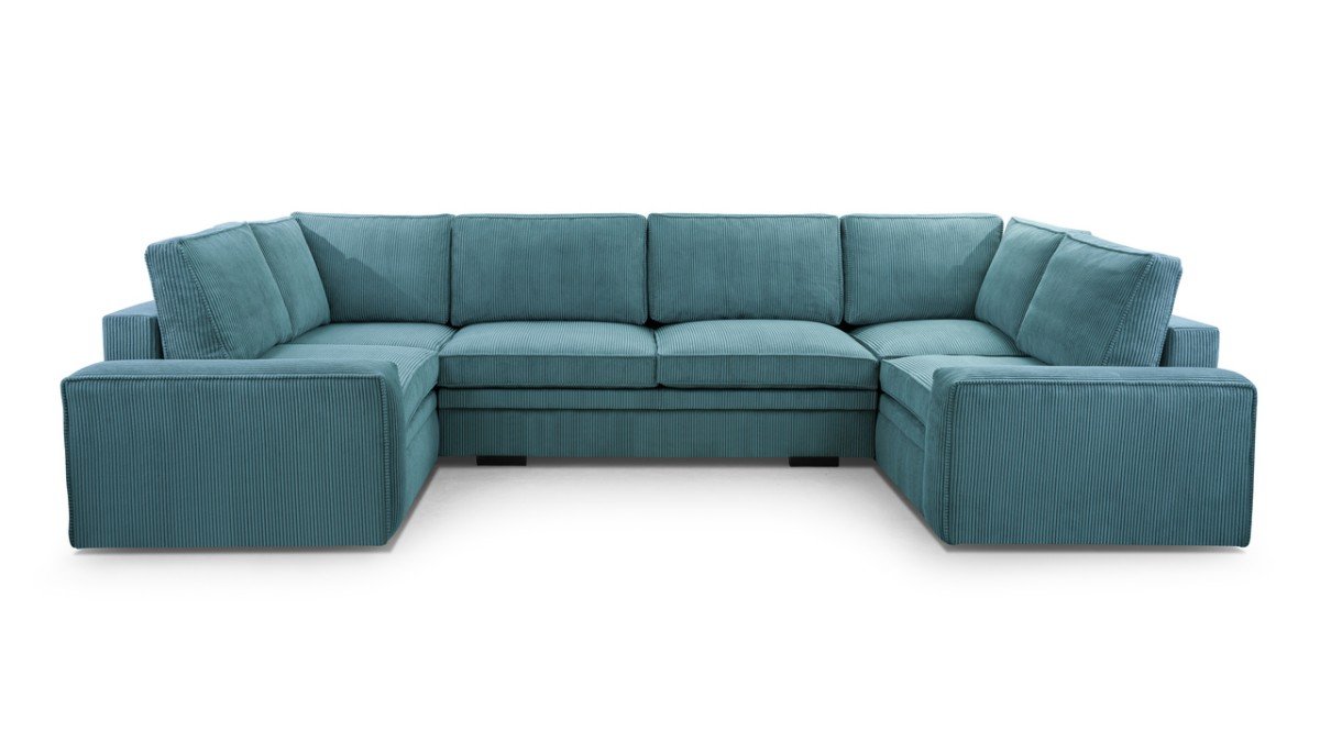Toledo U fold-out corner sofa - Image 4