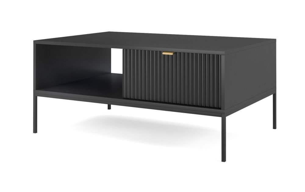 Nova L-104 coffee table, black