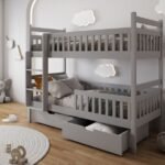 Bunk bed with drawers ALEKSANDER for 2 persons 80x181 cm