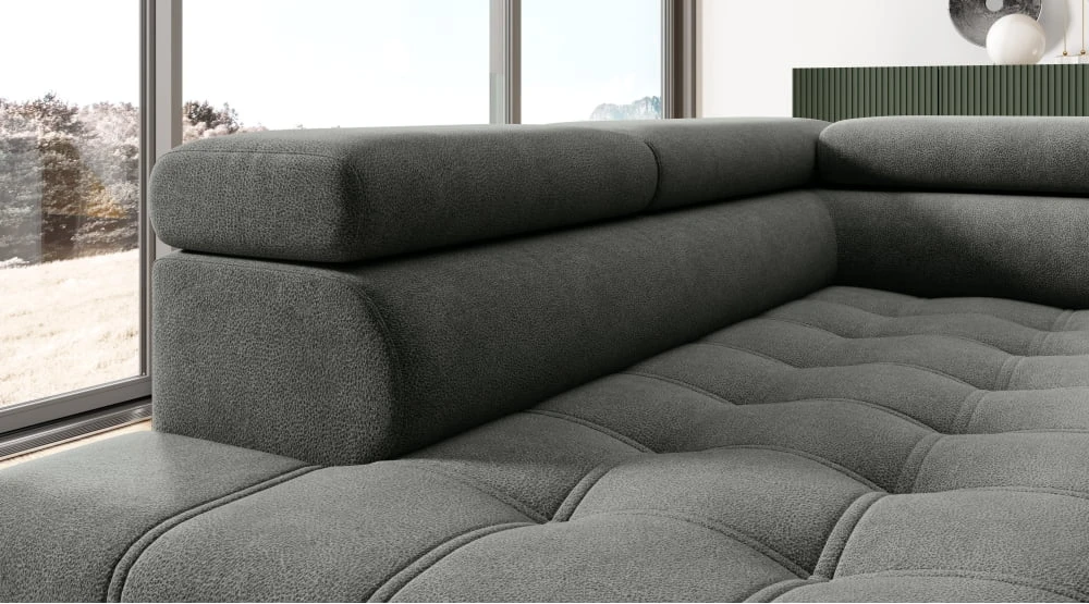 Gremio left corner sofa with electric reclining seat Gr1 - Image 3