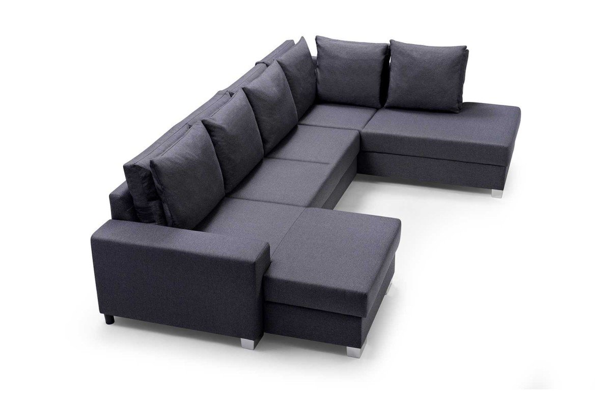 Oxi fold-out corner sofa - Image 4