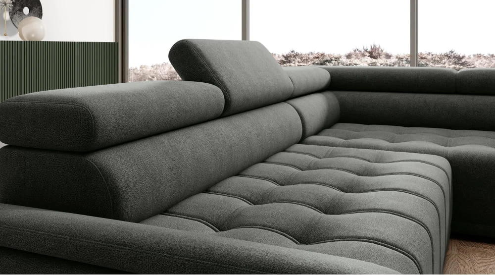 Gremio right corner sofa with electric reclining seat Gr1 - Image 4