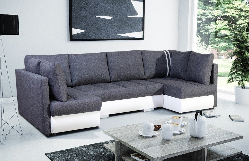 R-City U Gr0 fold-out corner sofa