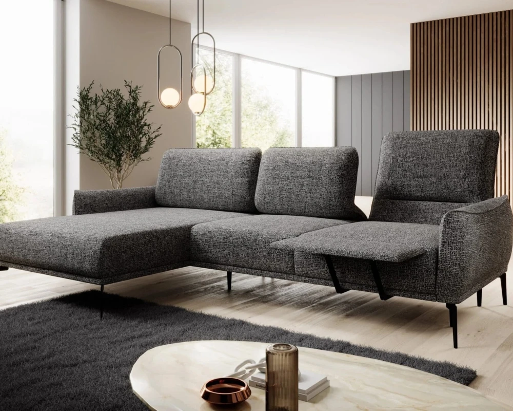 Storm Mini Left Corner Sofa with Sliding Backrests Gr1 - Image 2