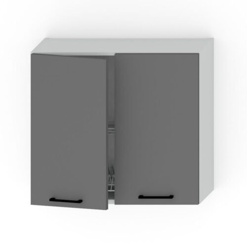 Wall cabinet 80 cm with dryer W80SU ALU Alina