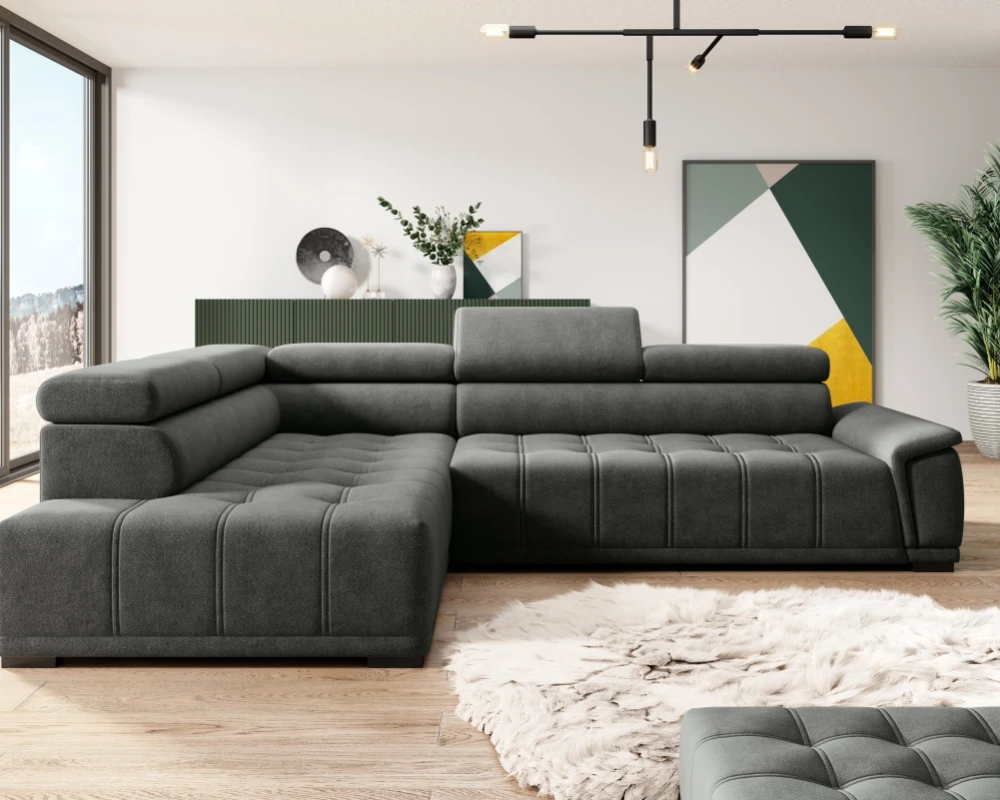 Gremio left corner sofa with electric reclining seat Gr1 - Image 7