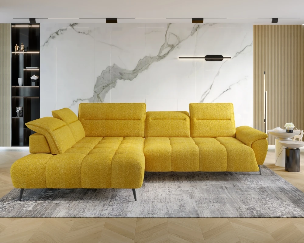 Montana L left corner sofa with electrically adjustable seat depth Gr1 - Image 9