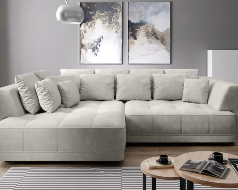 Tigabox left-hand corner sofa with electric reclining seat and bedding box Gr1 - Image 9