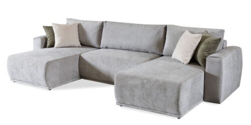 Toretta U fold-out corner sofa