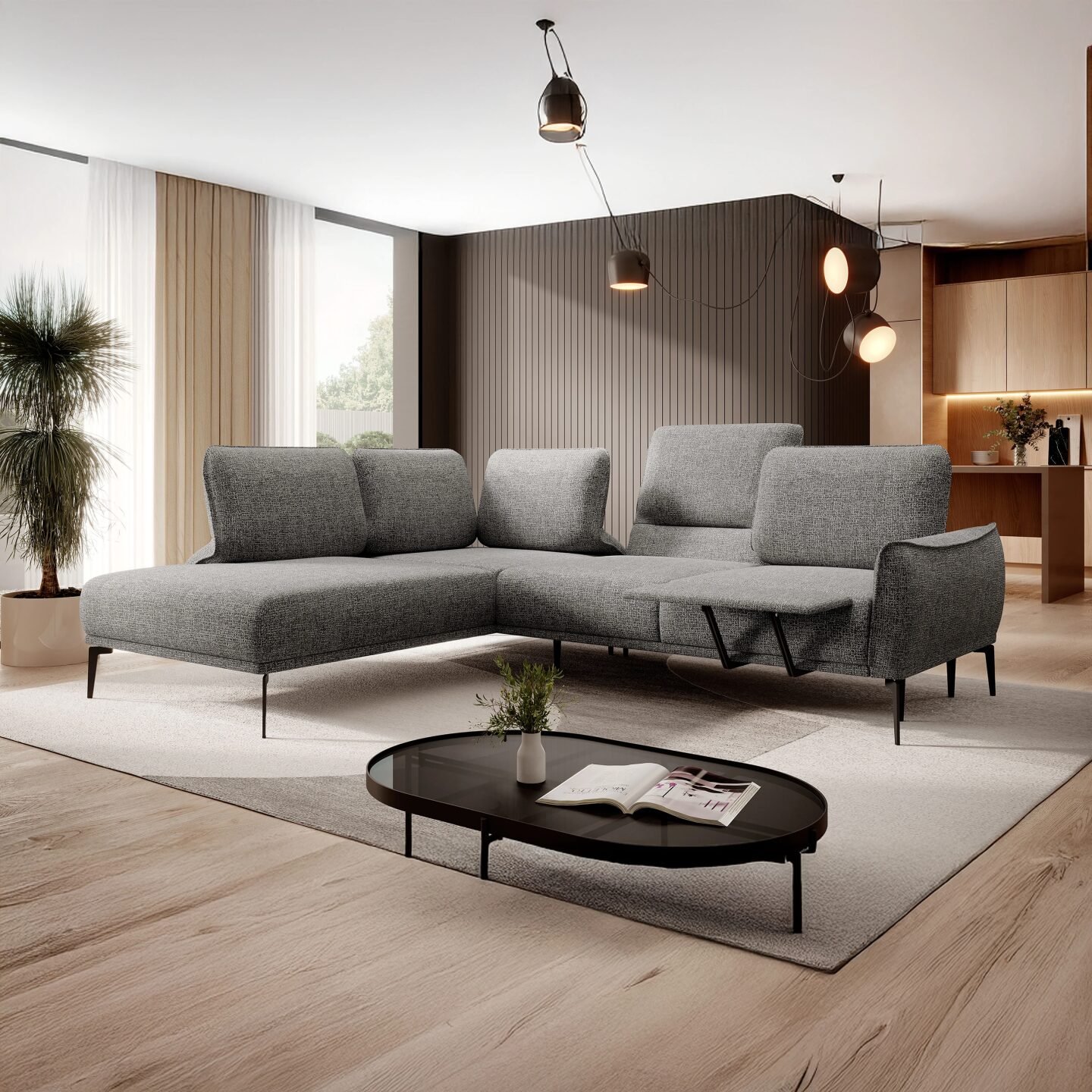 Storm L Gr1 corner sofa - Image 5