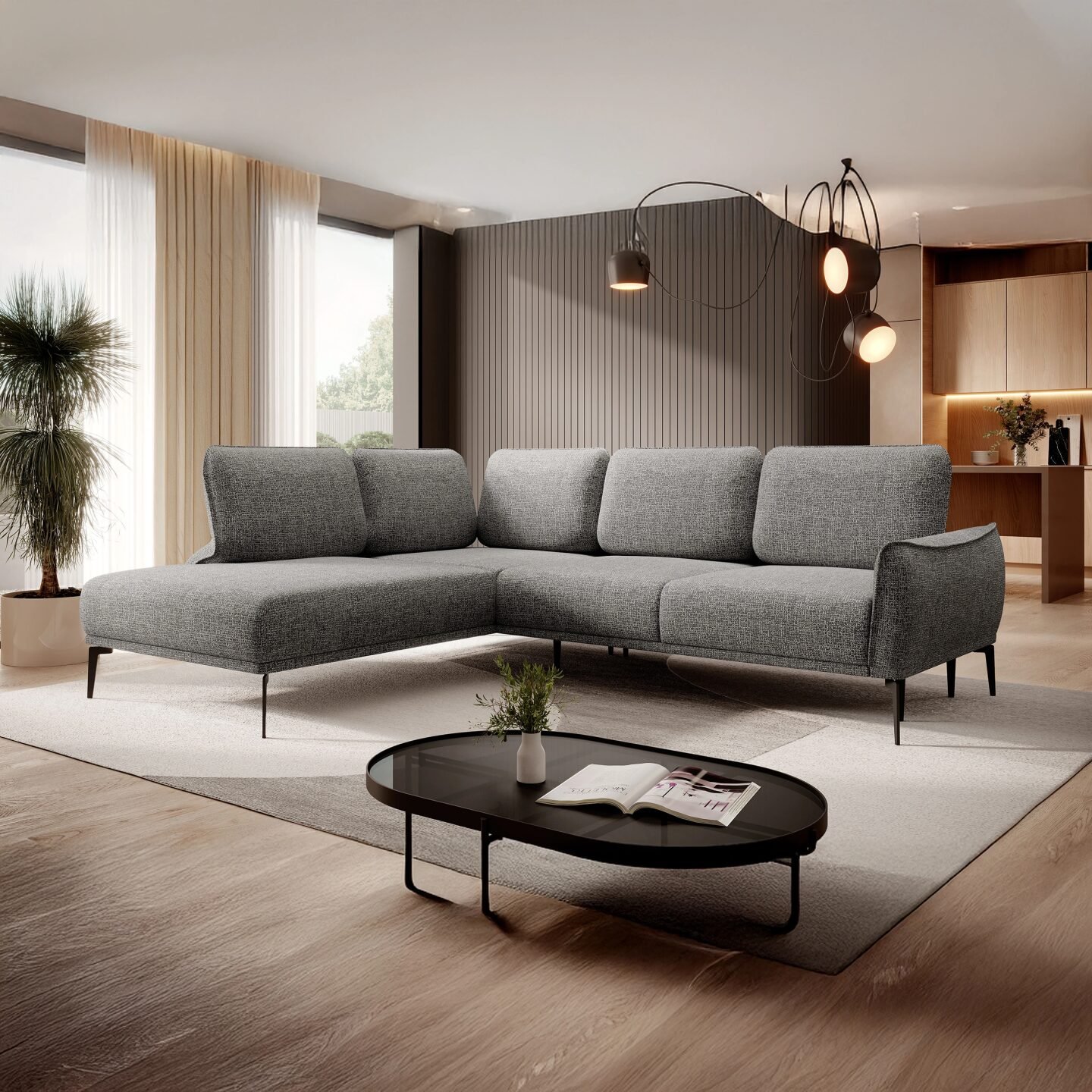 Storm L Gr1 corner sofa - Image 3