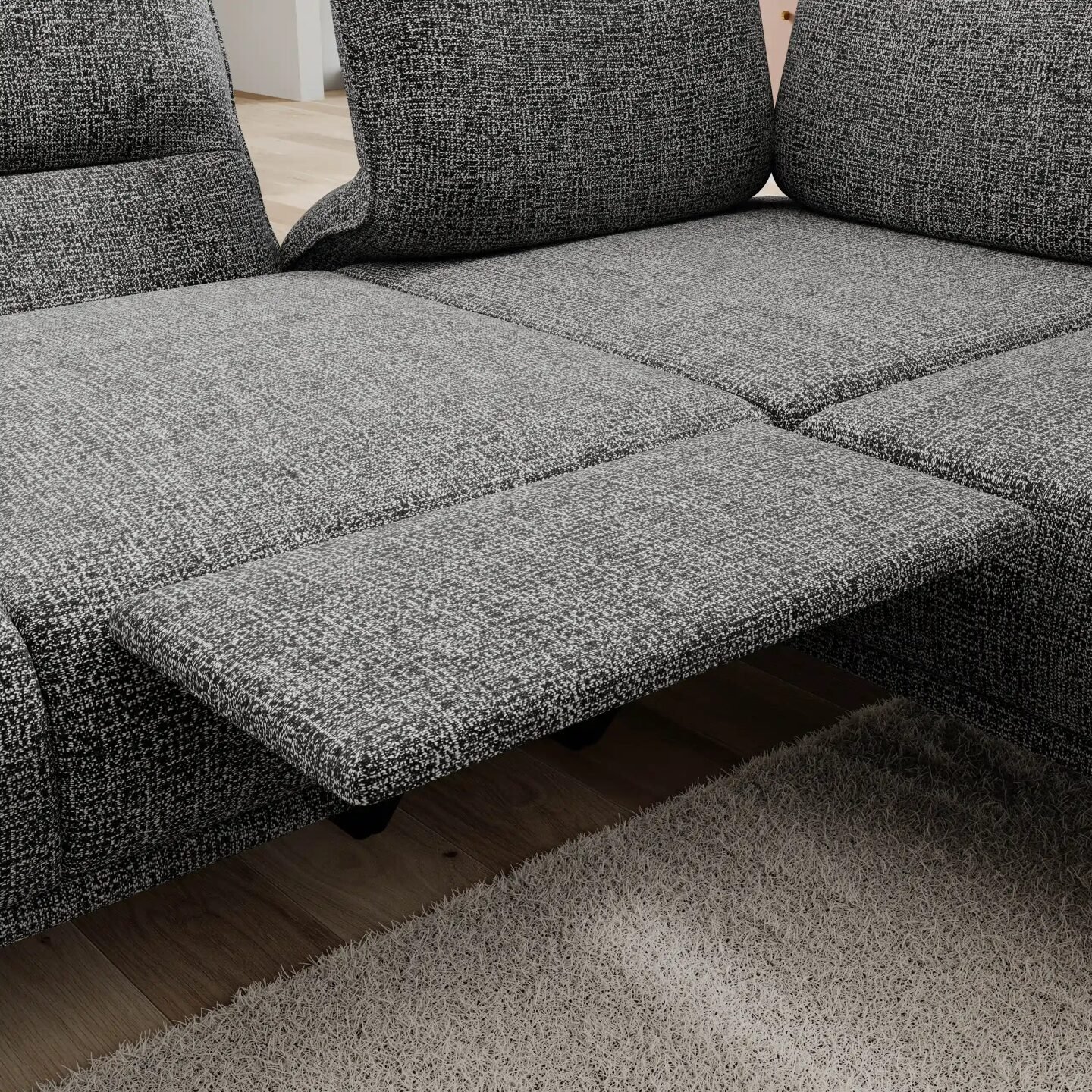 Storm XL Gr1 corner sofa - Image 6