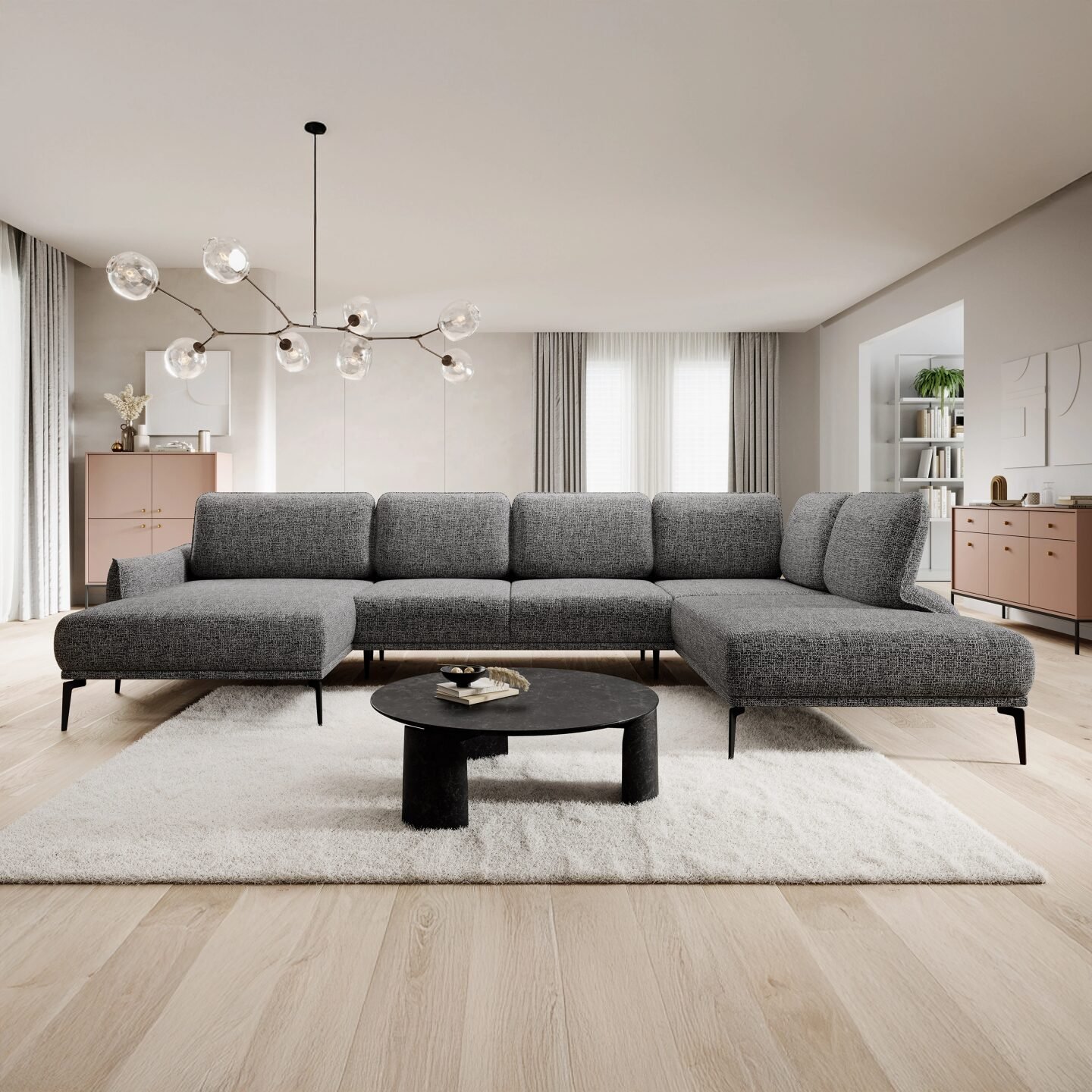 Storm XL Gr1 corner sofa - Image 3