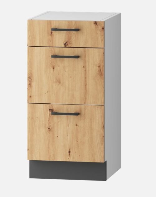 Base cabinet with drawers 40 cm Clara D40S/3