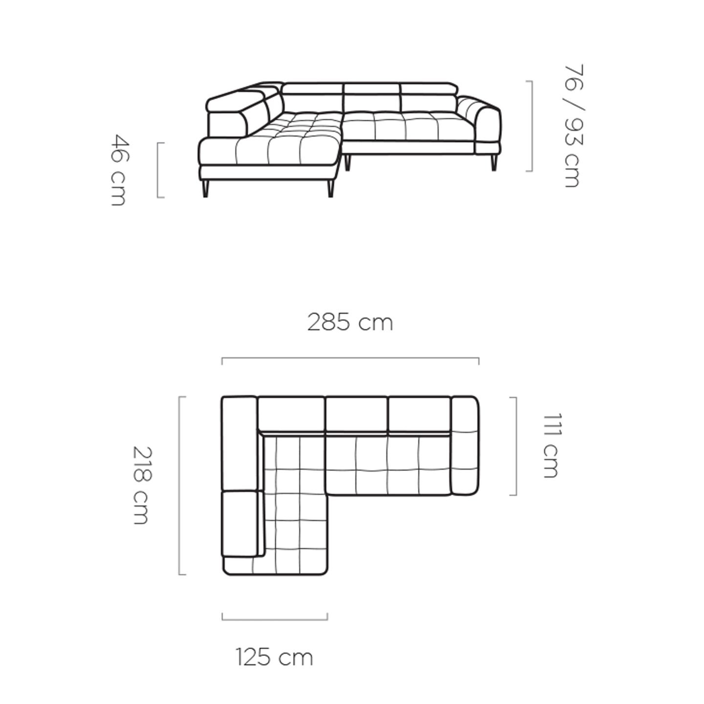 Corner sofa VOSS L Gr1 - Image 9
