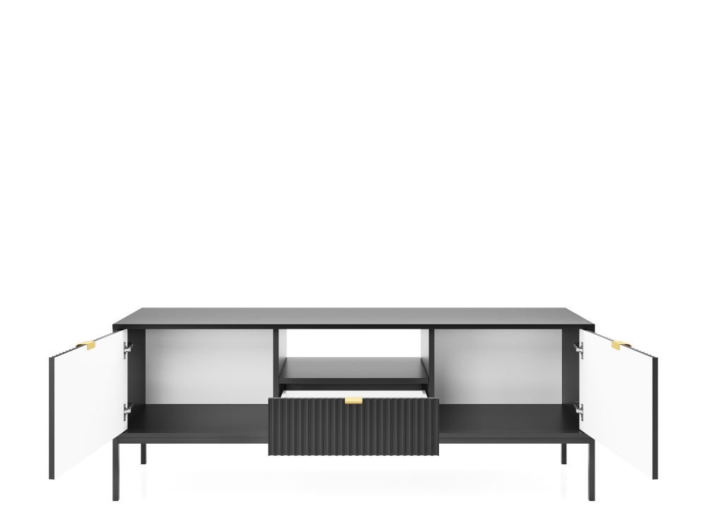 TV cabinet Nova RTV-154 black - Image 3