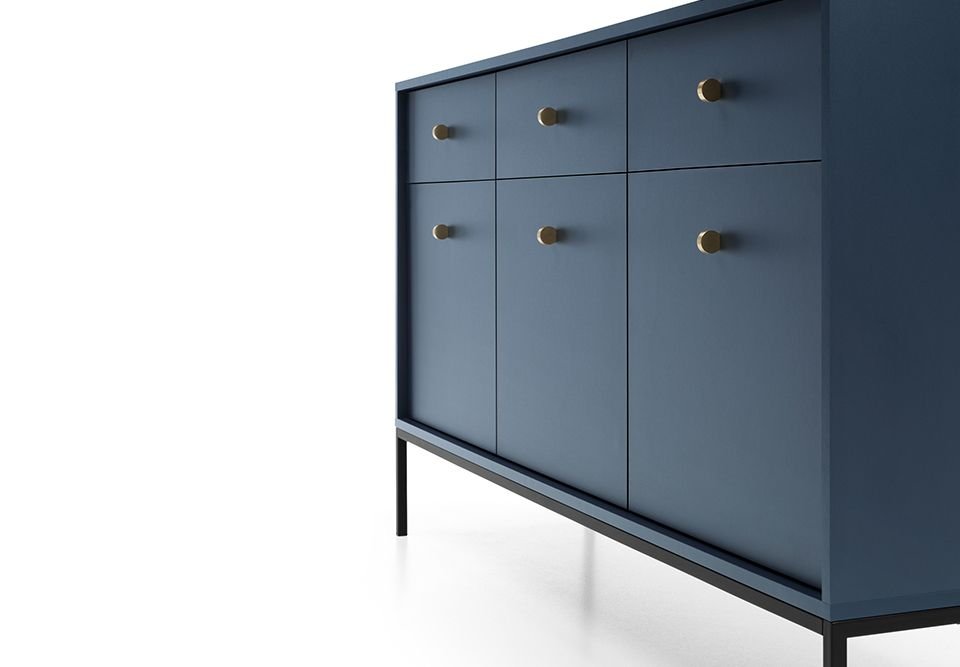 Dark blue Mono MKSZ154 chest of drawers - Image 4