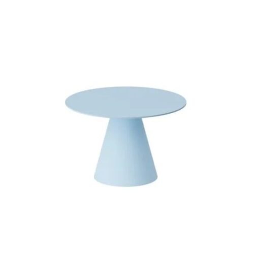 Apvalus kavos staliukas PINETO MINI 80×80 mėlynas
