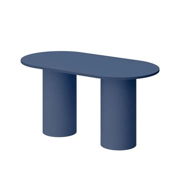 ROSETO table 150x80 dark blue