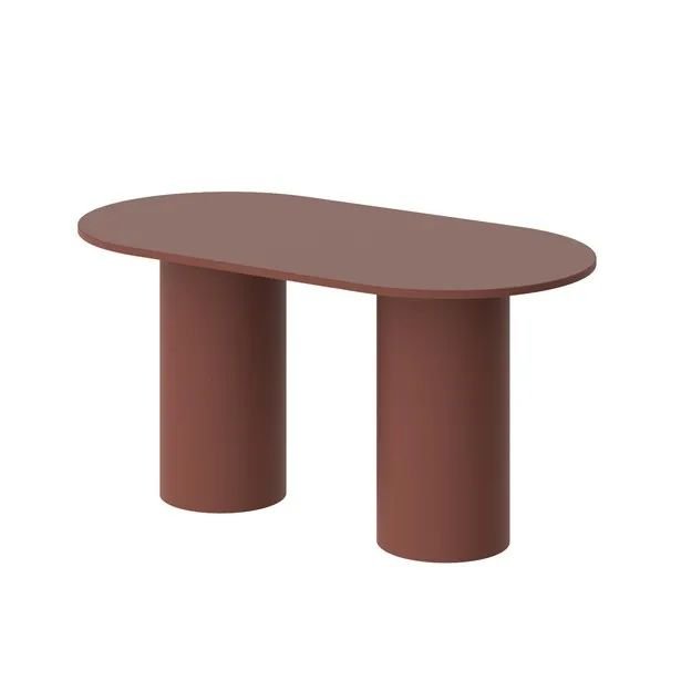ROSETO table 150x80 burgundy