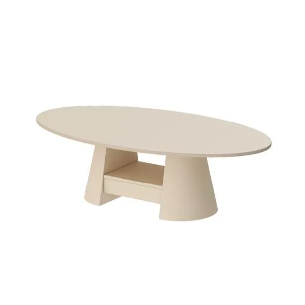 CALABRO coffee table 90x160 cappuccino color