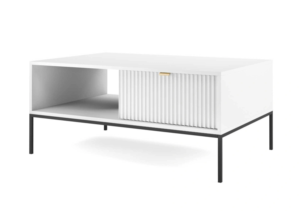 Nova L-104 coffee table, white