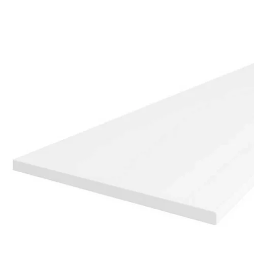 White kitchen countertop 900L, manufacturer 027, thickness 28 mm, length 410 cm