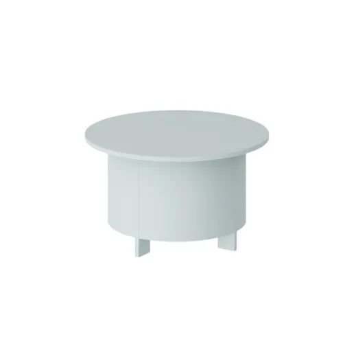 SALVO AC 80x80 round coffee table, mint