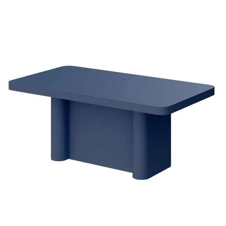 PORTOFINO extendable table 160(412)x100 dark blue
