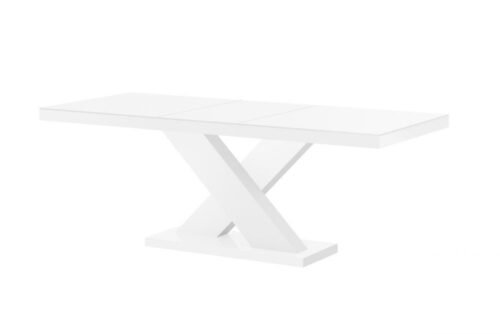 XENON extendable table 160(208)x89 white glossy