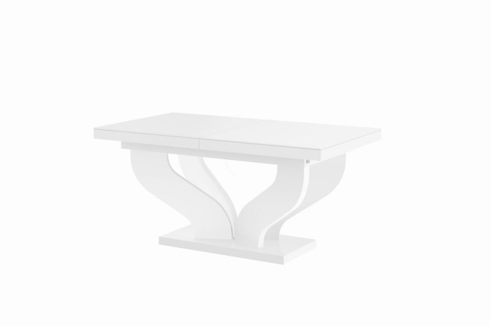 VIVA table 160(256)x89 white glossy extendable