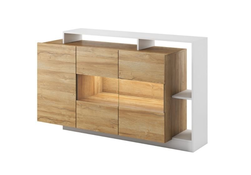 Pewter chest of drawers