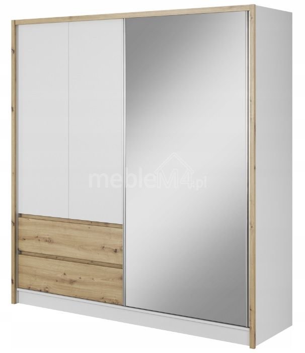 Sara 200 sliding wardrobe – oak color - Image 2