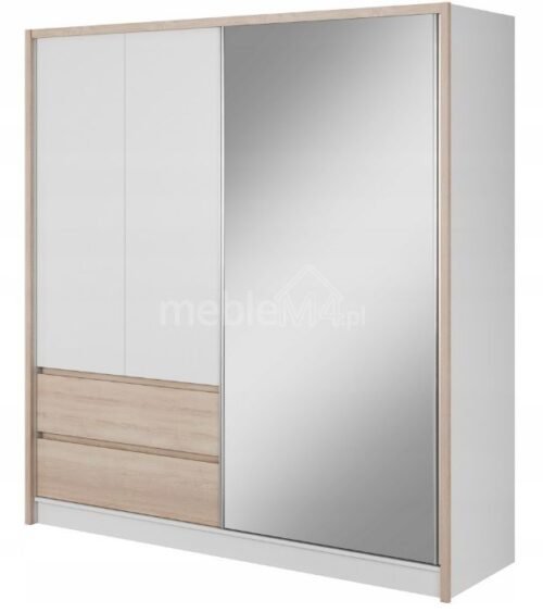 Sara 200 sliding wardrobe – Sonoma oak