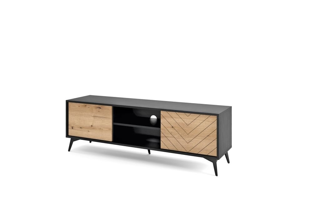 TV cabinet 154 Diamond - oak color - Image 2