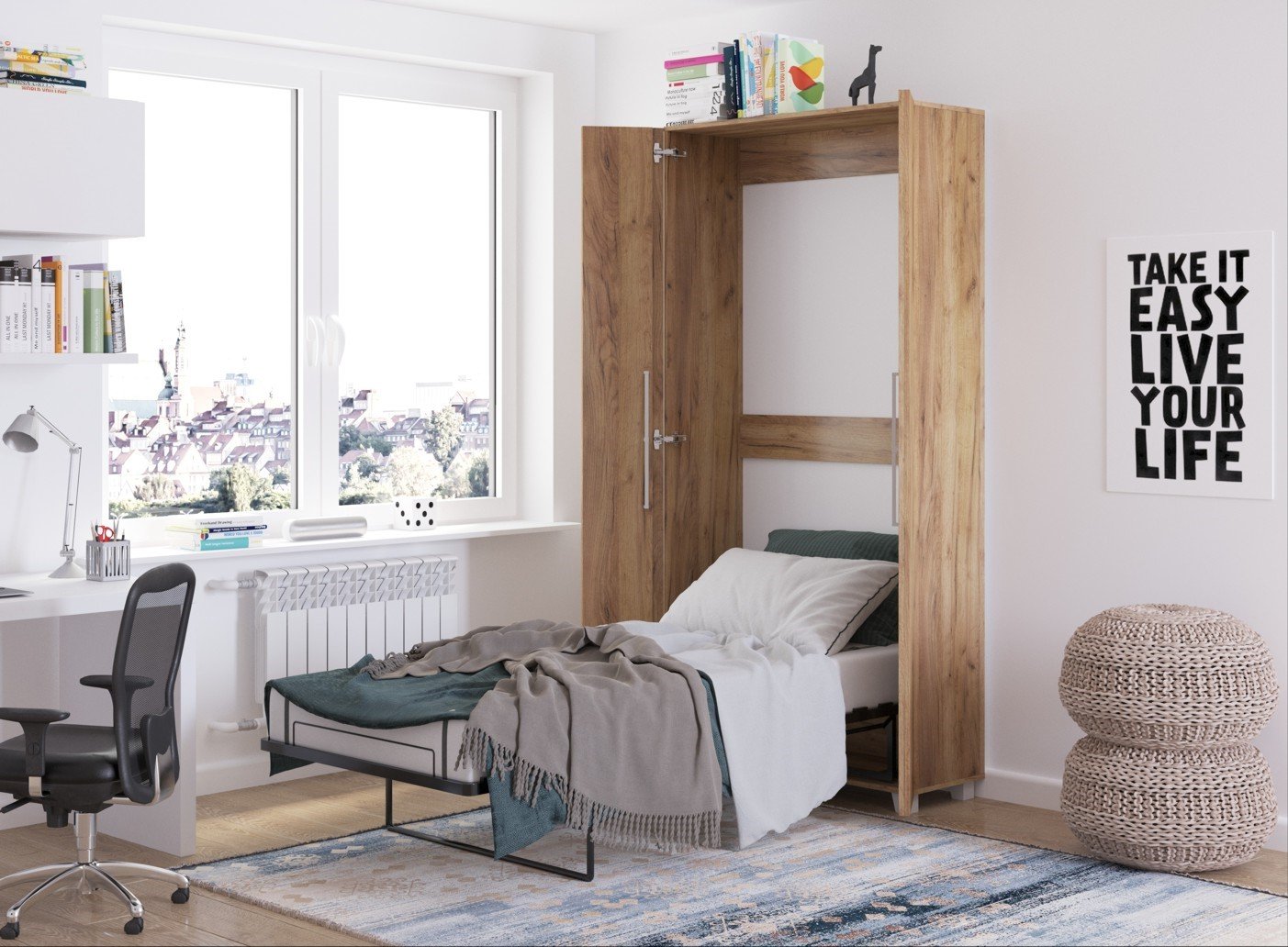 Wall bed TEDDY 90 - Image 8