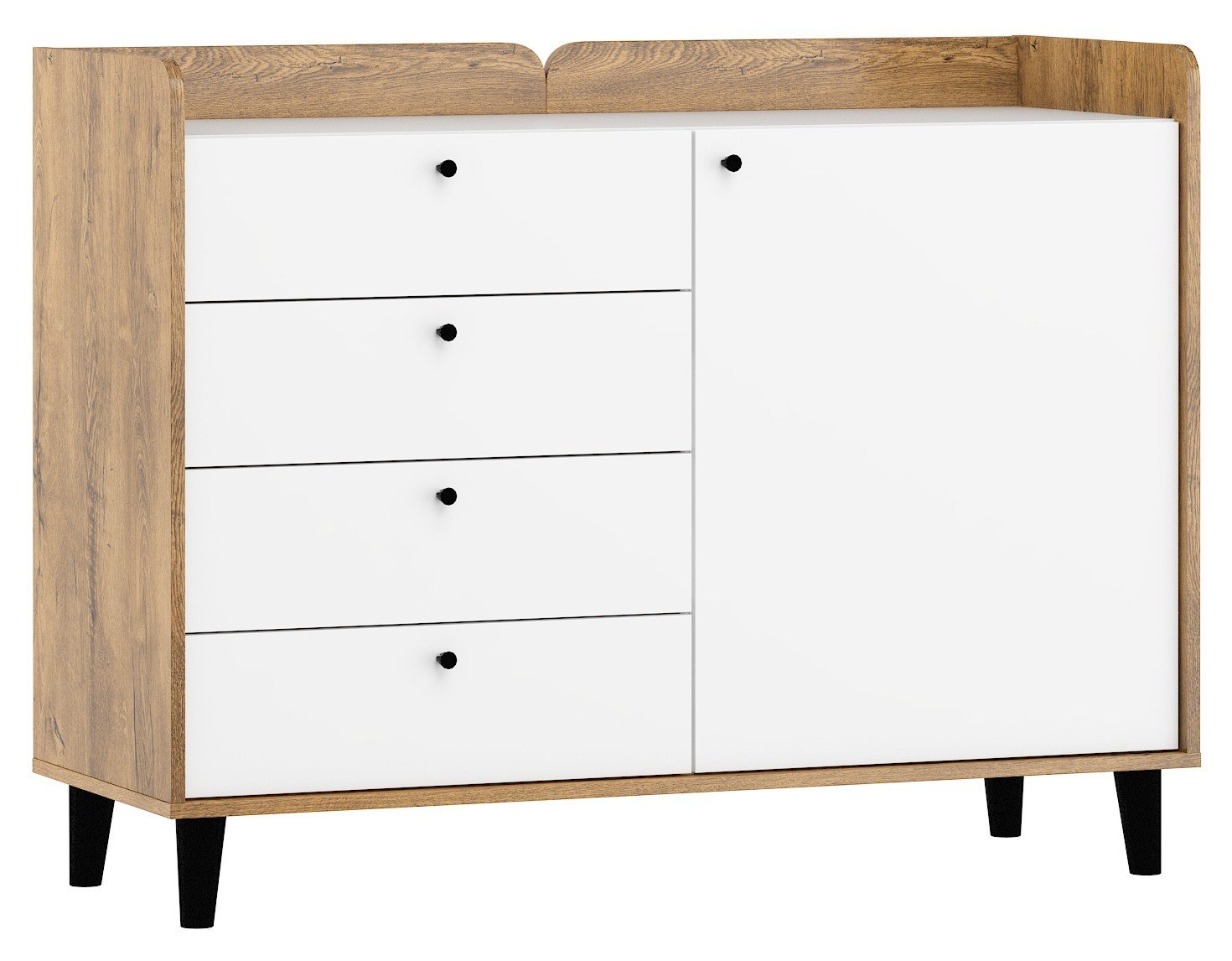 DOLCE furniture 03 chest of drawers 1D4S - Image 3