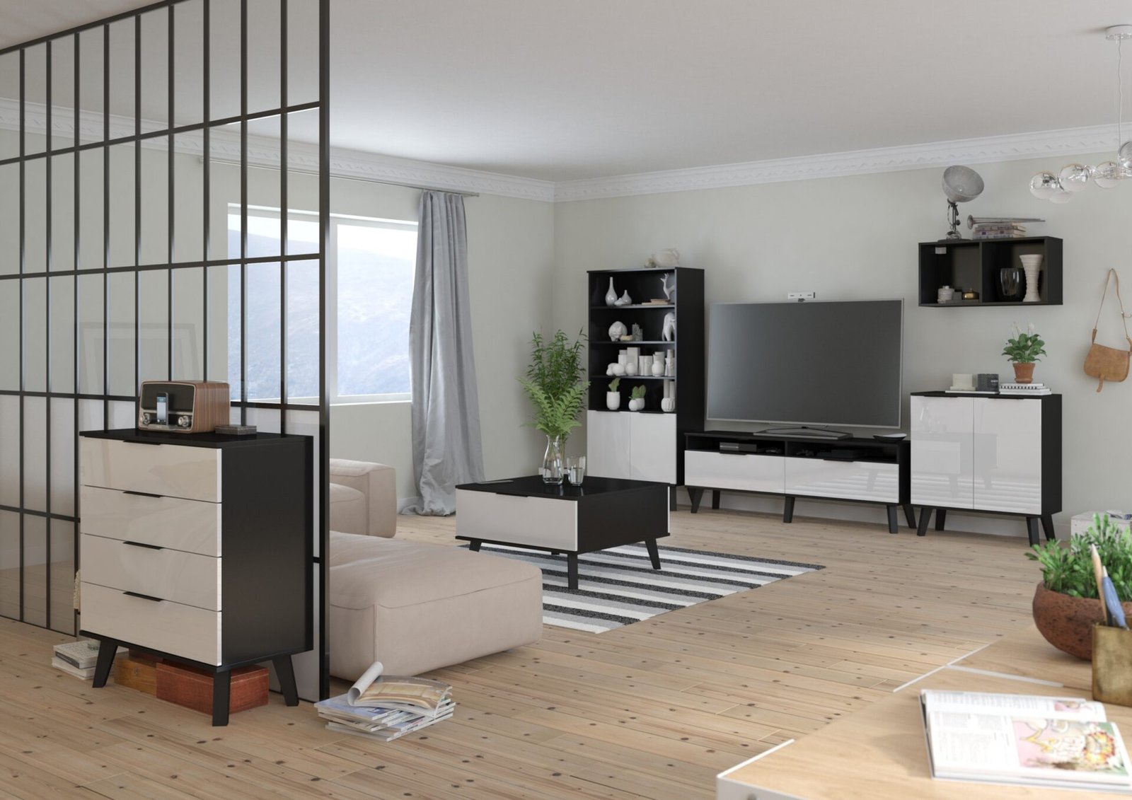 SVEN furniture #3 living room set with wall cabinet