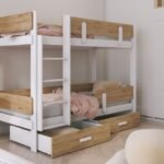 ETTORE bunk bed with drawers 80x181 cm