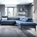 Blues L Gr2 fold-out corner sofa