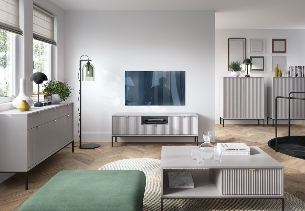 Nova S-54 bedside table, gray - Image 6