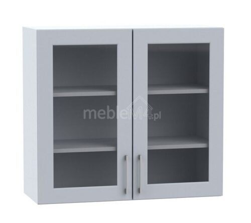 Wall cabinet, display case, 80 cm, Natalia WS80